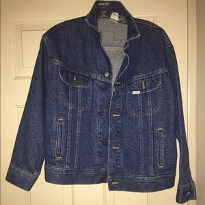 Jean Button Jacket